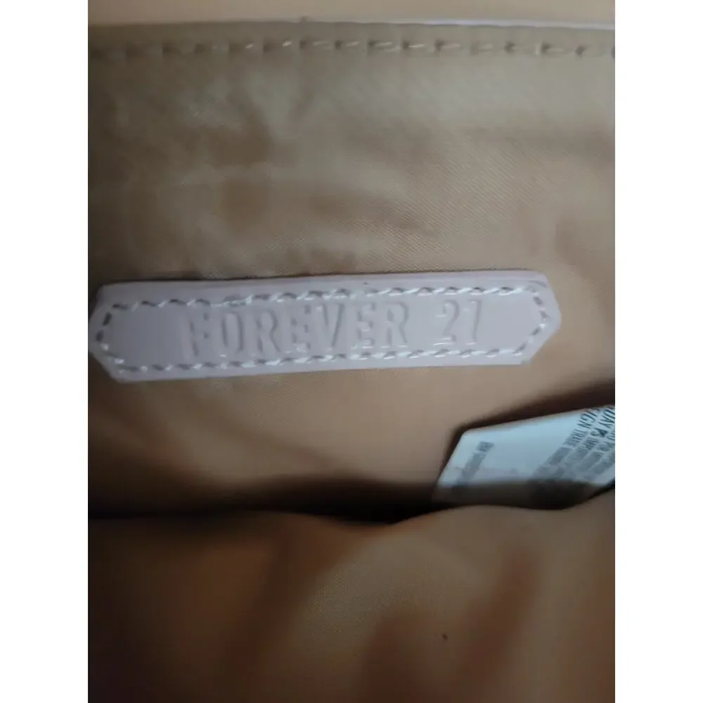Forever 21 Pink Quilted Vinyl Type Purse